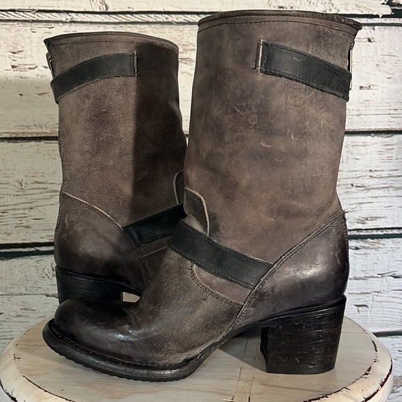 Freebird Rare BLDR Boulder biker boots EUC size 6 - Picture 7 of 14
